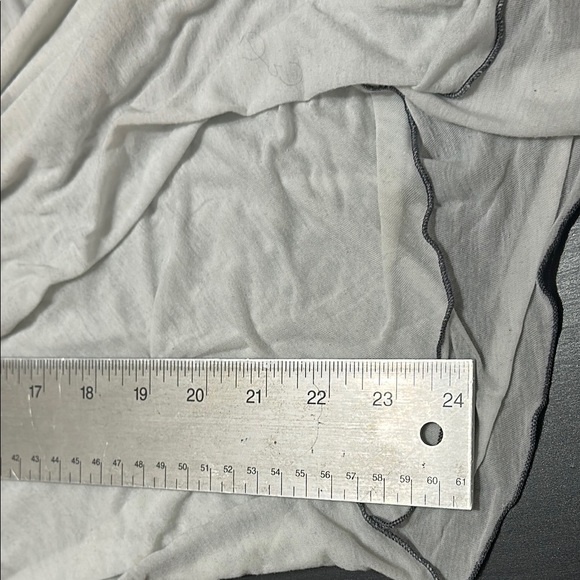 SoulCycle Black and White Sleeveless Cut Out Tank Top - Picture 7 of 7